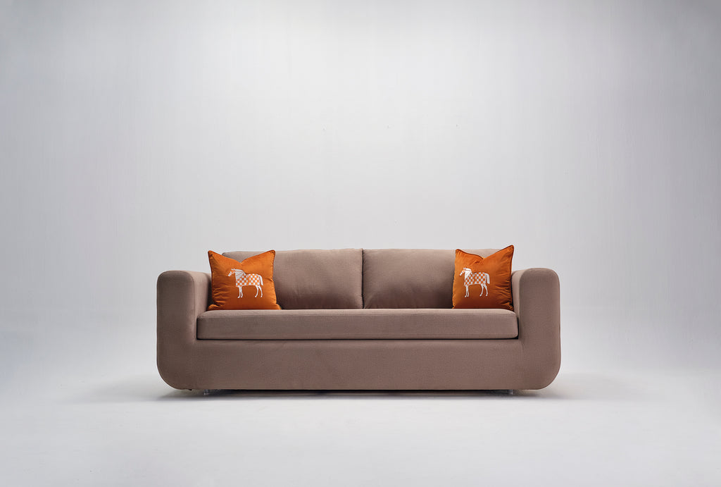Milano Metal Arc Sofa cum Bed