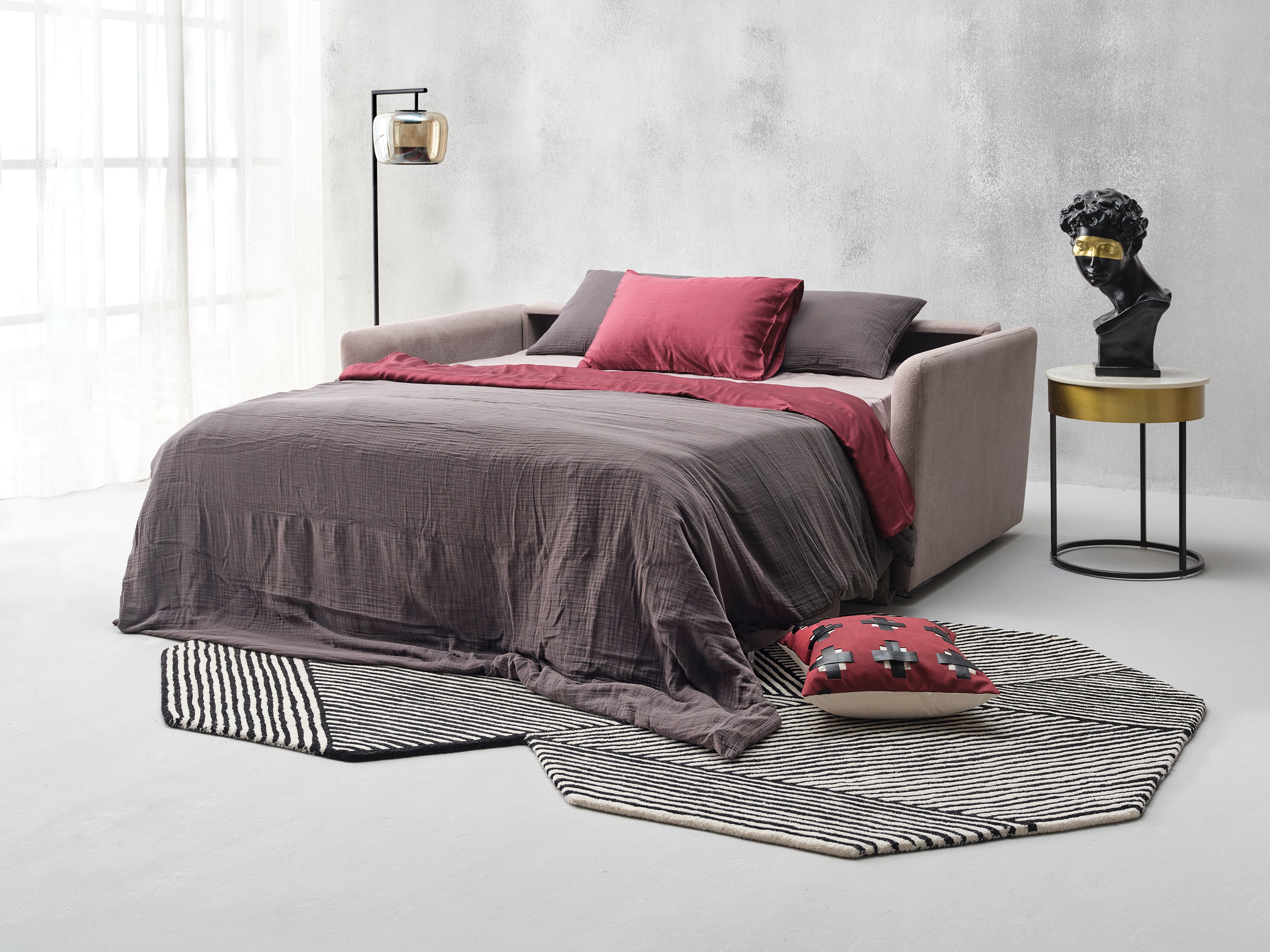 Milano with Headrest & Motorised Footrest | Sofa cum Bed