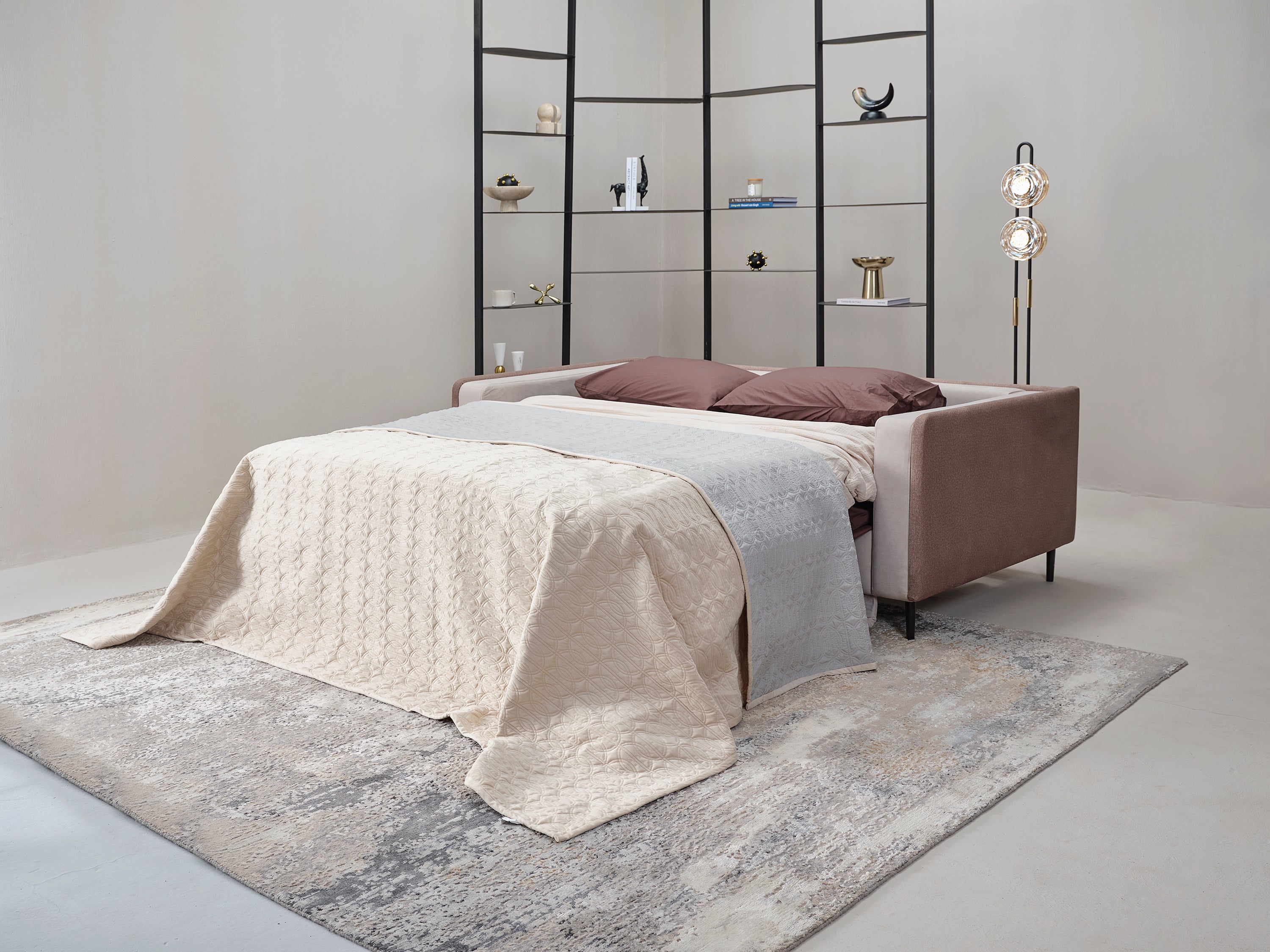 Milano Flute Sofa cum Bed
